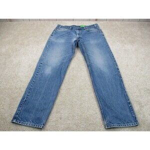 VINTAGE Levis Jeans 550 Relaxed Fit Tapered Leg Men 36 Blue Denim 36x33 90s